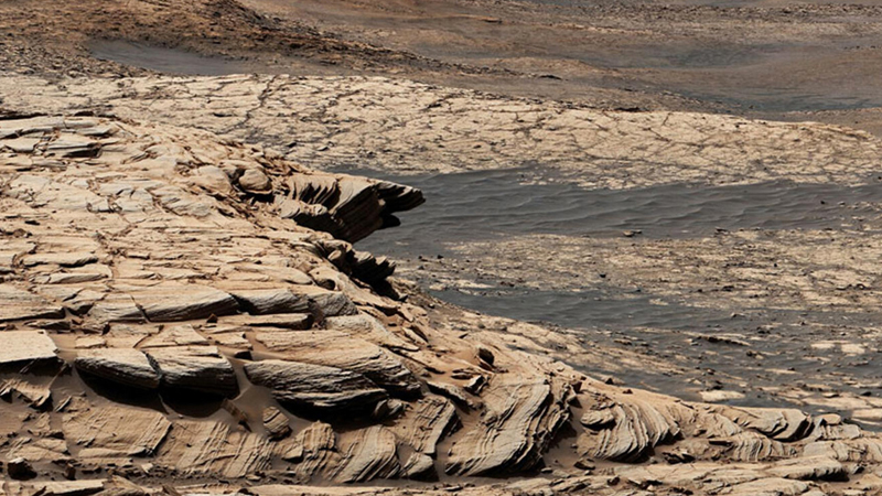 Marsdakı Olimp dağının yamaclarında qədim okeanın izlərini tapıldı