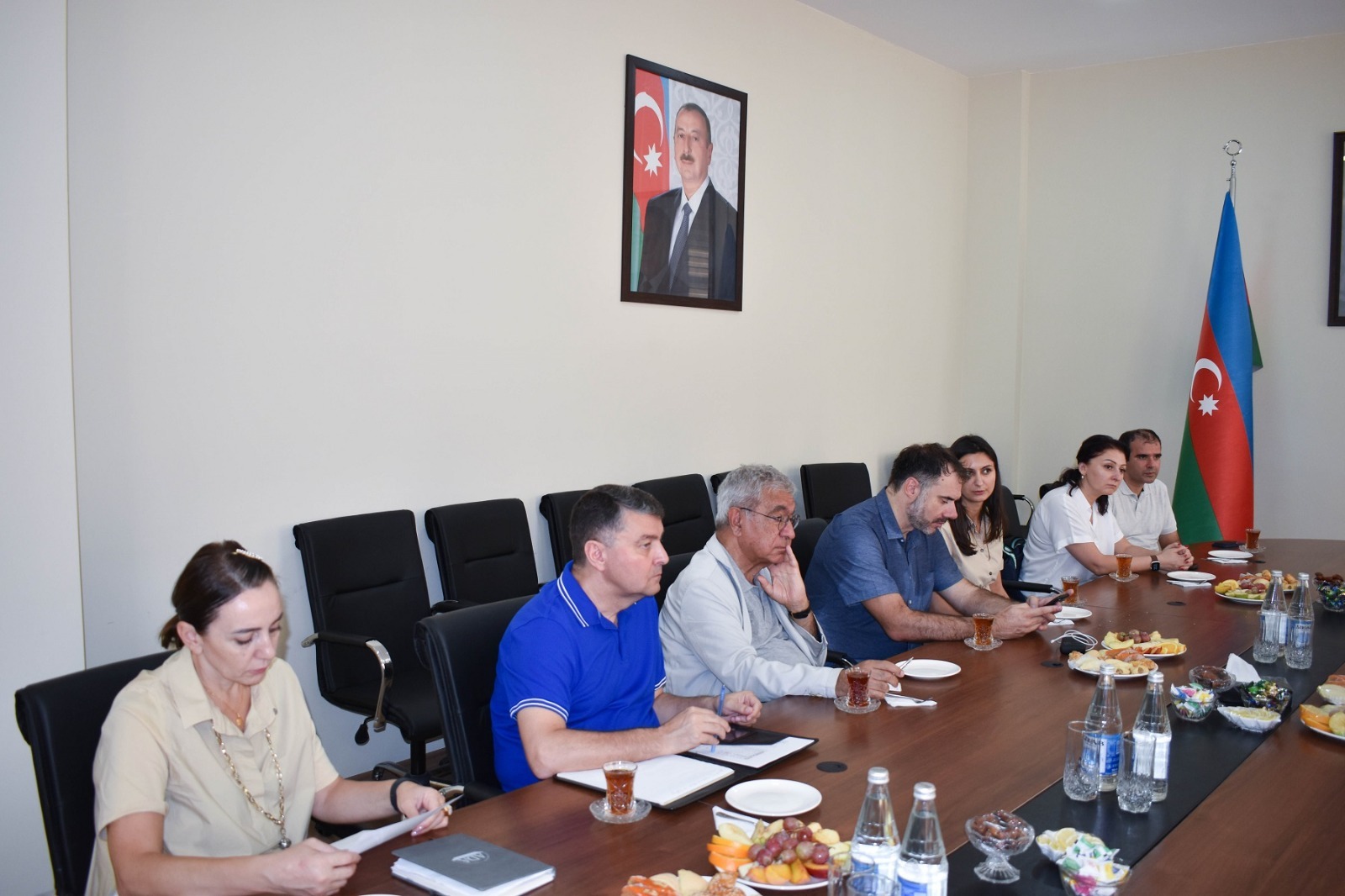 ADA Universitetinin nümayəndə heyəti Mərkəzin fəaliyyəti ilə tanış oldu (FOTO)