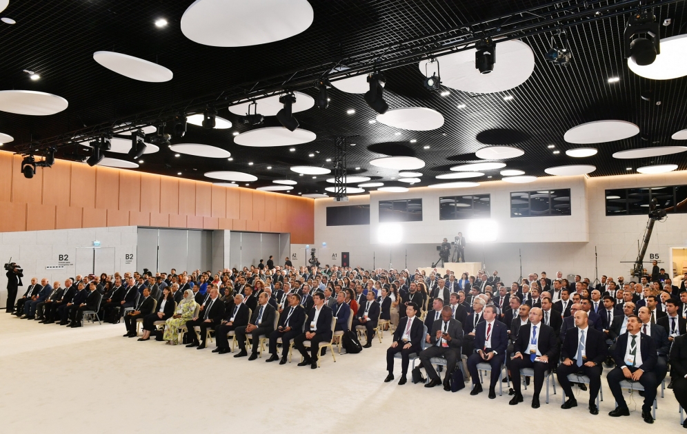 Prezident Zəngilanda keçirilən Forumun açılışında iştirak edib (FOTO/YENİLƏNİB)