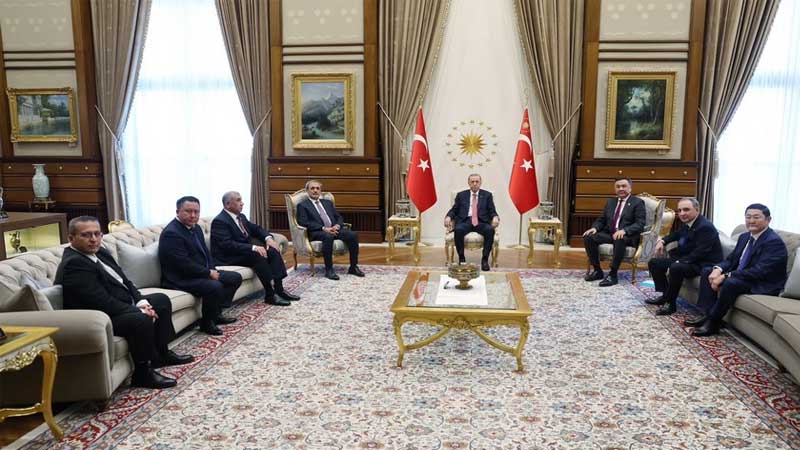 Türkiyə Prezidenti Kamran Əliyev qəbul etdi