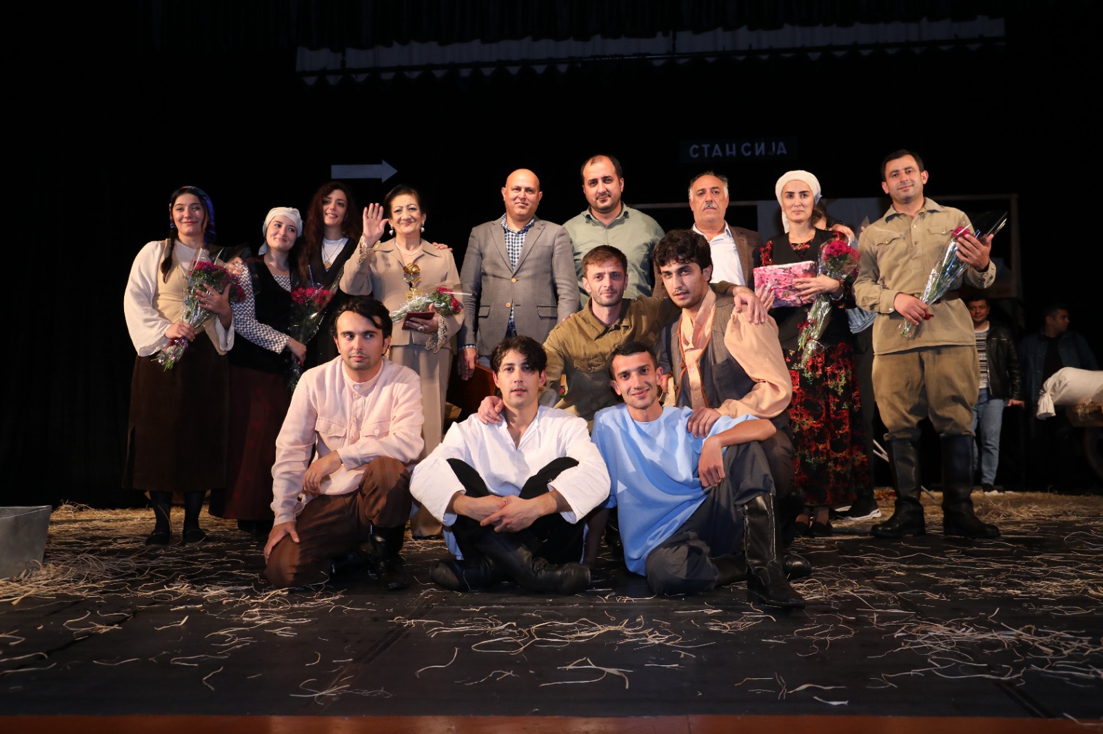 Lənkəran Dövlət Dram Teatrı “Cəmilə” tamaşasının ikinci premyerasını Bakıda keçirib (FOTO)