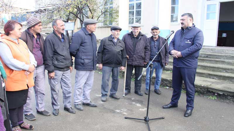 “Açıq mikrofon” aksiyası Quşçu kəndində keçirildi