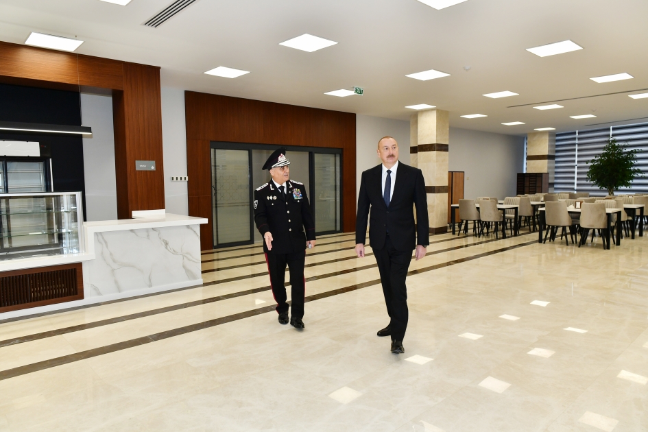 Prezident DTX-nin yeni inzibati binalarının açılışında iştirak etdi (FOTOLAR)