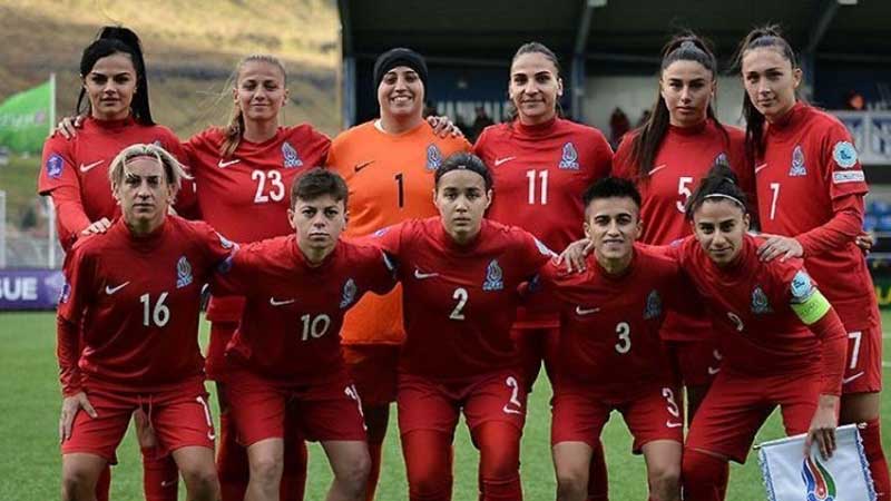 Qadın futbolçulardan ibarət Azərbaycan millisi B Liqasına yüksəldi