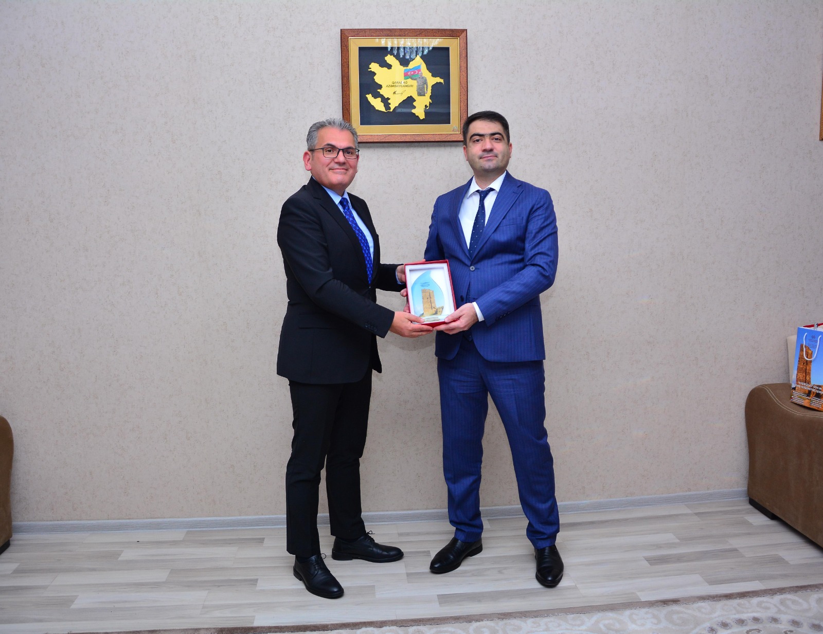 Türkiyənin baş konsulu Seymur Orucovla görüşdü (FOTOLAR)