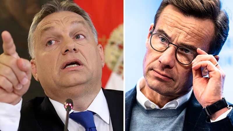 Orban NATO məsələsini müzakirə etmək üçün İsveçin baş nazirini Macarıstana çağırdı