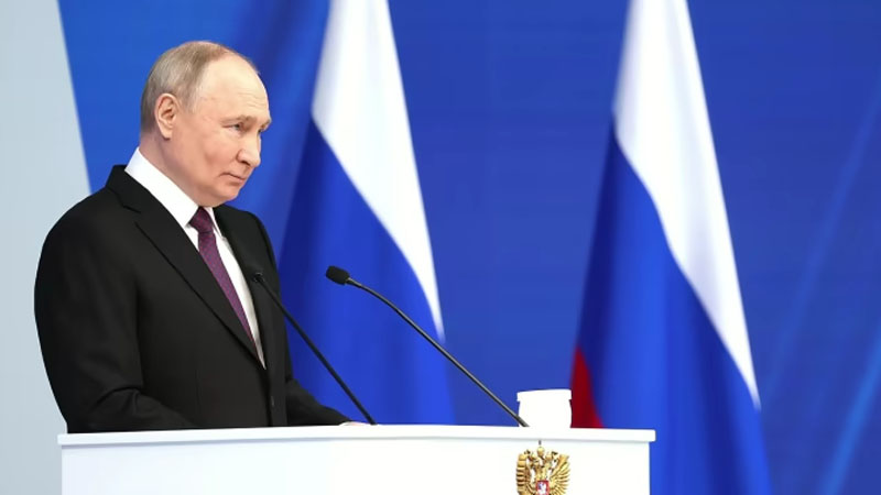 Putin: “Rusiyanın strateji nüvə qüvvələri tam hazır vəziyyətdədir”