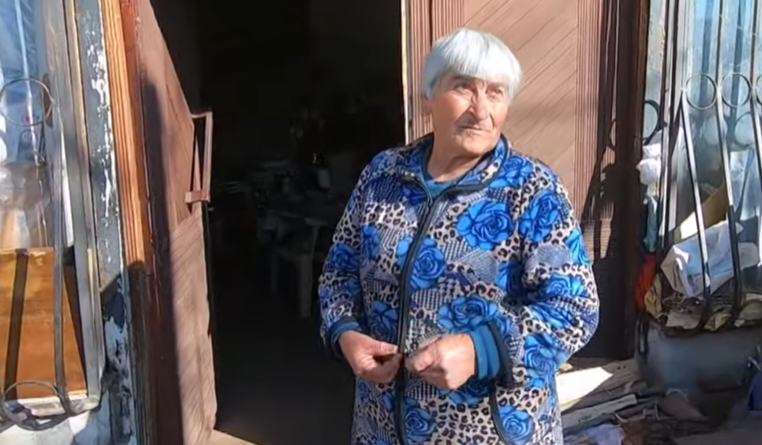 70 yaşlı erməni qadın Arutyunyanın unu gizlətməyindən danışdı (VİDEO)