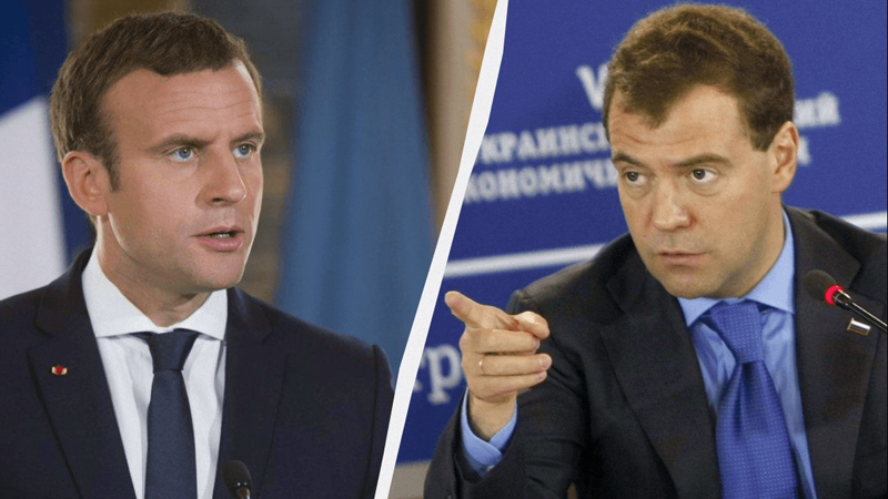 Medvedev Makronu 