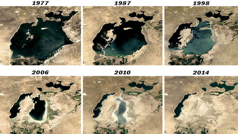 Aral dənizinin xilası: Qazaxıstanın səyləri davam edir (FOTO)