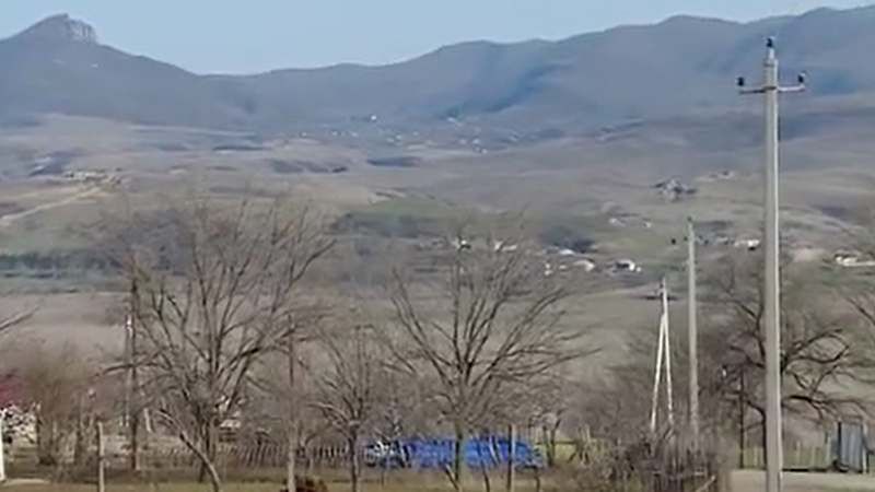 Qazaxın geri qaytarılan kəndlərində Azərbaycan bayrağı dalğalanır (VİDEO)