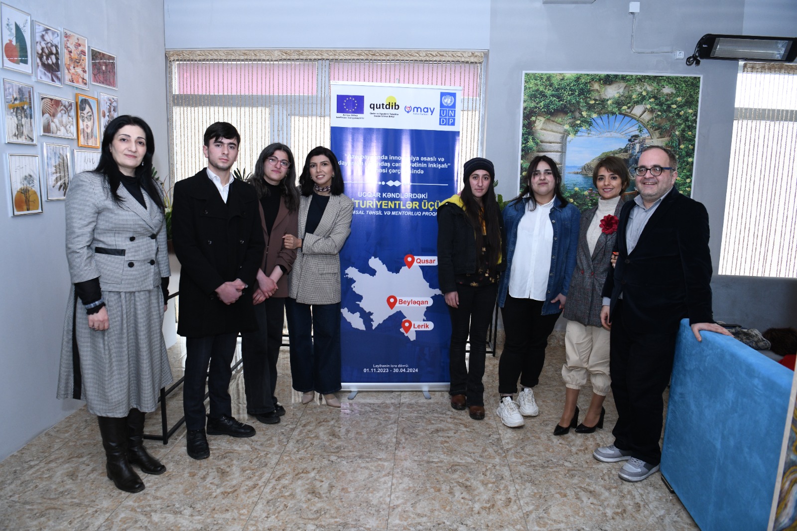 Ucqar kənd abituriyentləri üçün təhsil proqramı: İmtahan stressinin azaldılması üçün təlimlər keçirildi