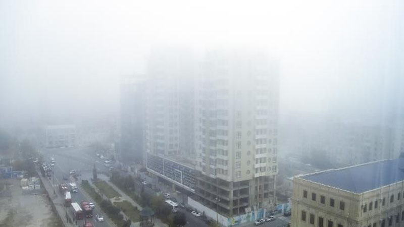 Abşeron yarımadasında dumanlı hava şəraiti müşahidə olunur - FAKTİKİ HAVA