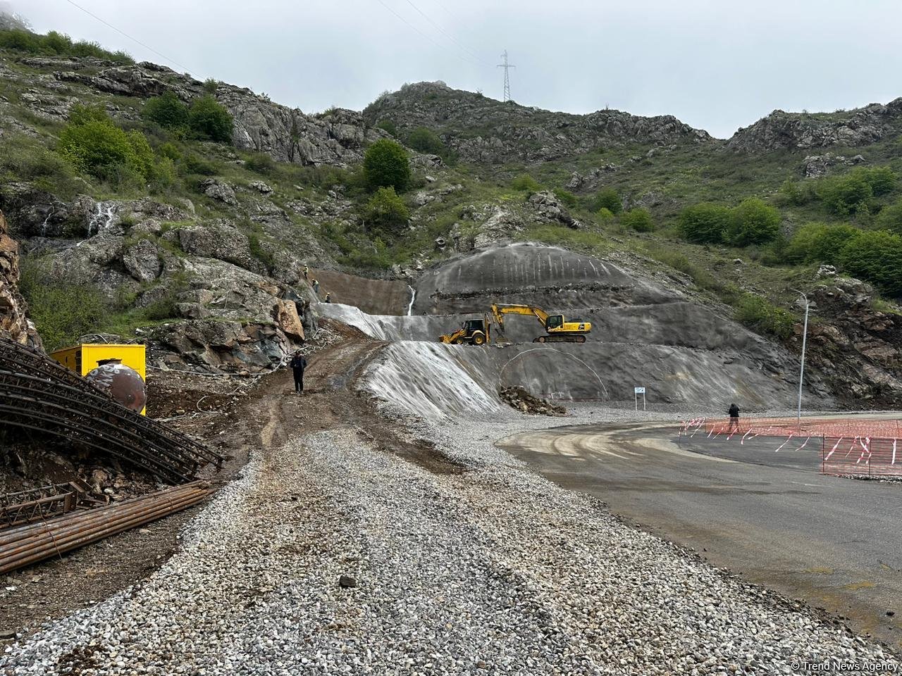 Xankəndi-Şuşa-Laçın yolunda işlər nə yerdədir? (FOTO)