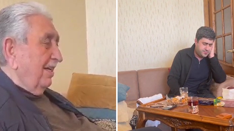 Arif Babayevi ziyarətə getdi, muğam oxudu (VİDEO)
