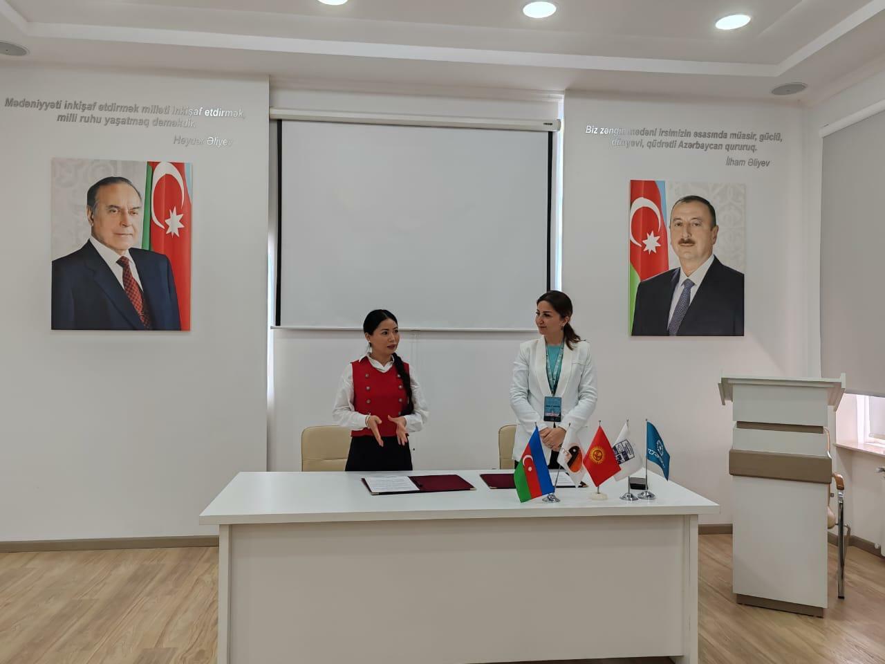 İki türk dövlətinin kollecləri memorandum imzaladı (FOTO)