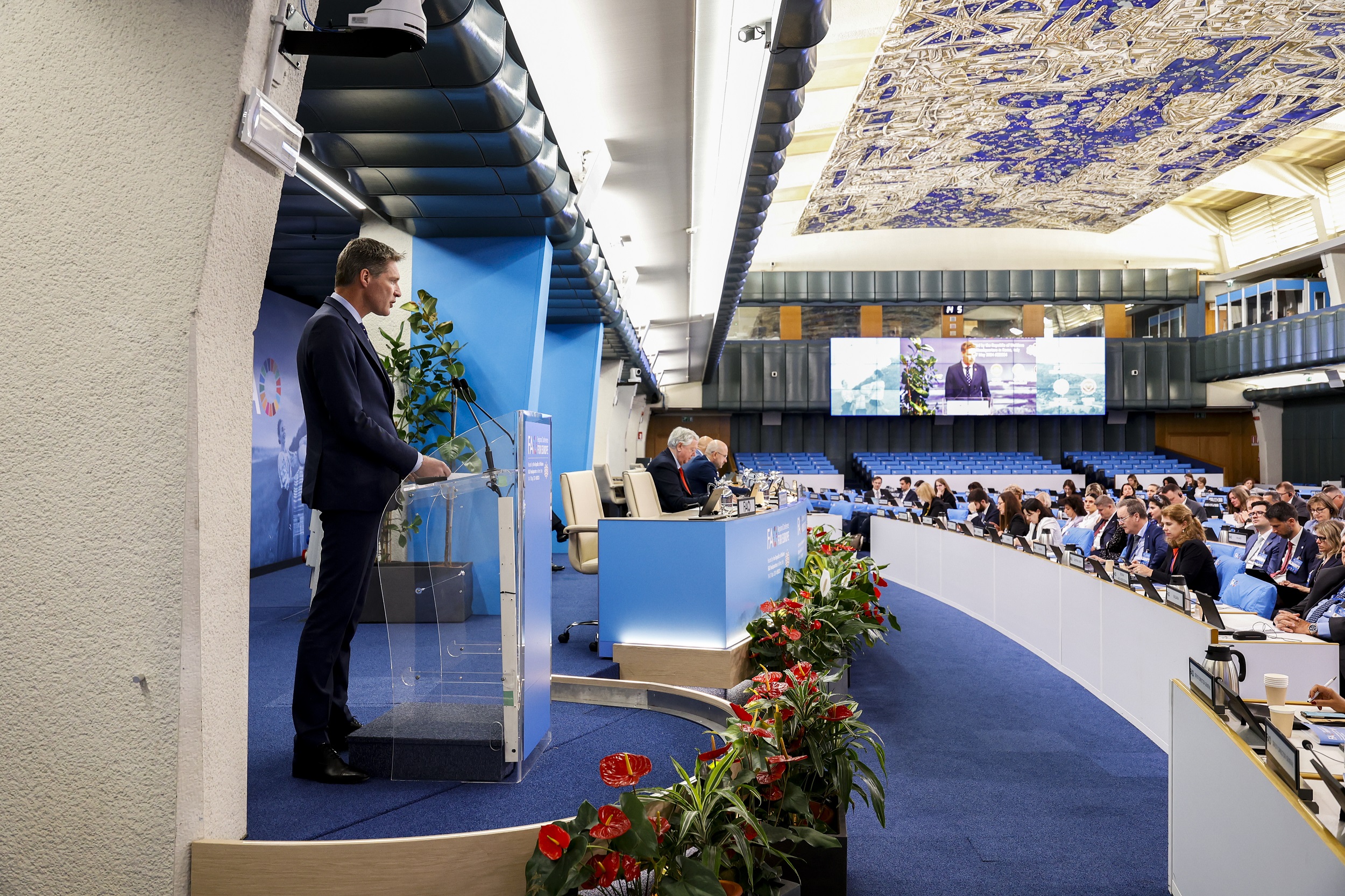 Azərbaycan nümayəndə heyəti FAO-nun Avropa Regional Konfransının 34-cü sessiyasında iştirak edib