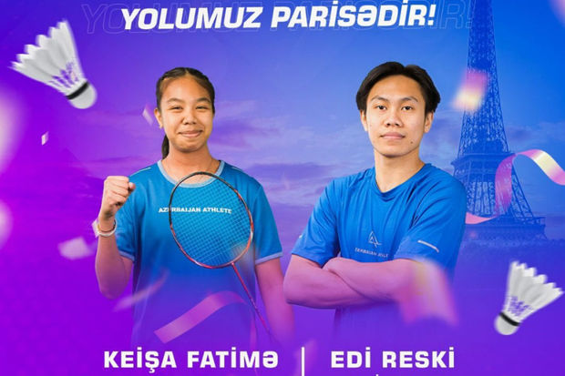 Azərbaycan ilk dəfə Olimpiadada iki badmintonçu ilə təmsil olunacq