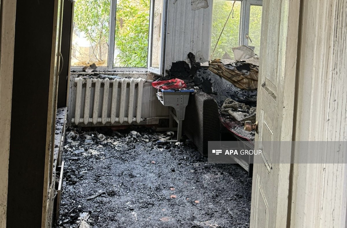 Zaqatalada fərdi yaşayış evini ildırım vurdu (FOTO)