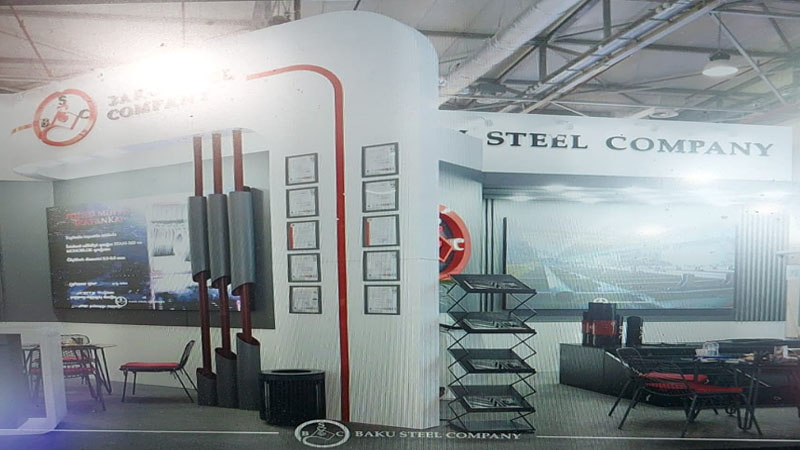 “Baku Steel Company” QSC 29-cu Beynəlxalq Xəzər Neft və Qaz Sərgisində iştirak edir