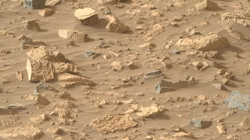 Marsda qeyri-adi quruluşu olan daşlar tapıldı: Bu, yeraltı su axınının nişanəsi ola bilər