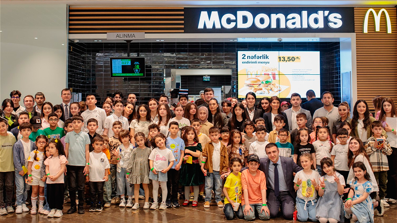 “McDonald’s Azərbaycan” və DSMF şəhid övladları üçün tədbir təşkil ediblər - FOTO/VİDEO