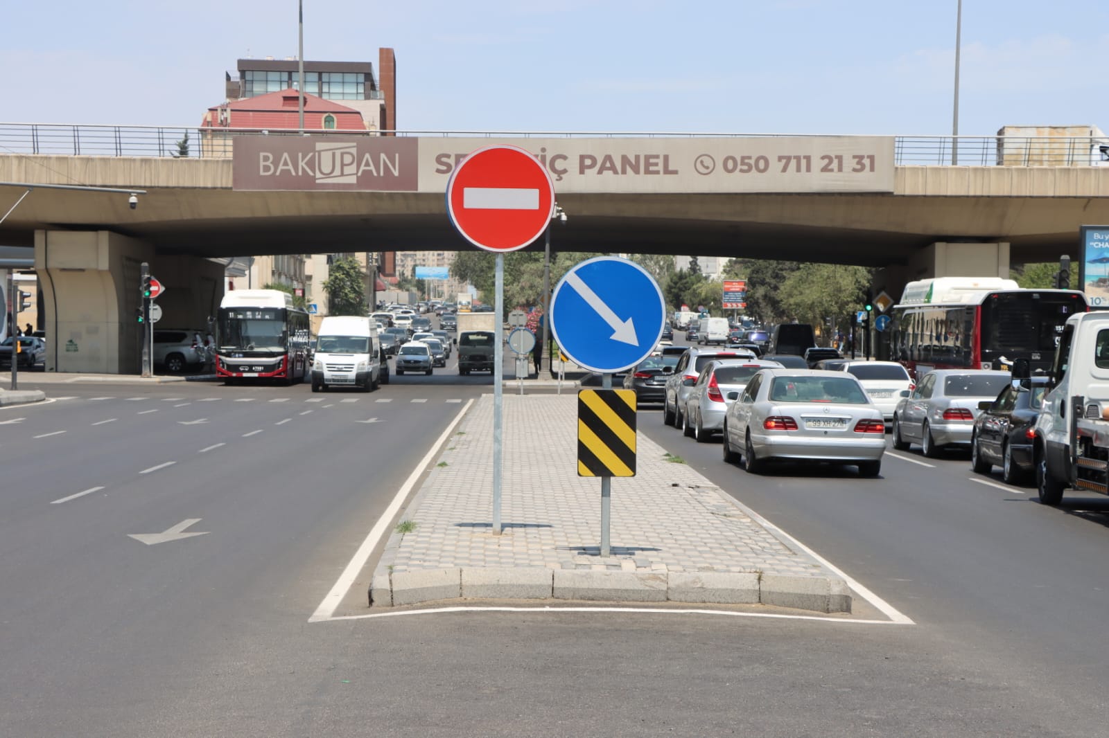 Əhməd Rəcəbli küçəsində yol infrastrukturu quruldu (FOTO)