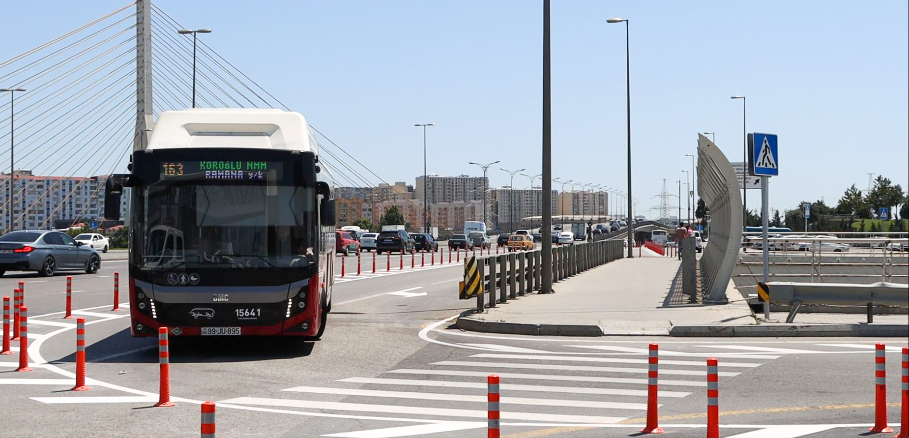 Bakıda yenilik: 300-dən avtobus Heydər Əliyev prospektinə daxil olmayacaq