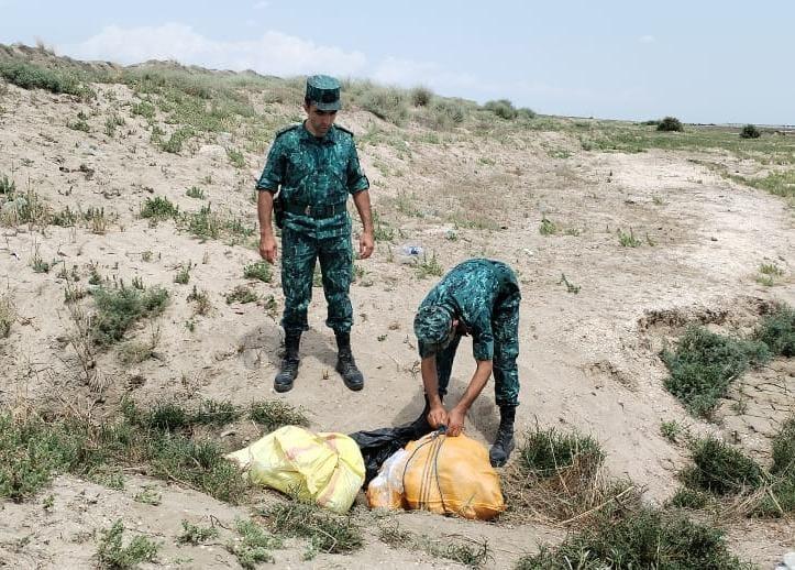 Xəzər dənizi vasitəsi ilə Azərbaycana narkotik keçirilməsinin qarşısı alındı (FOTO)