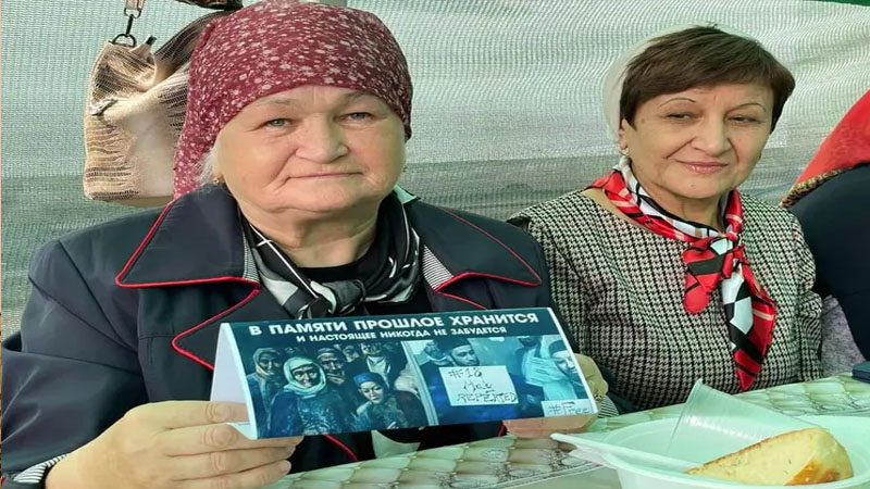 FSB Krımda Krım tatar hərəkatının xanım veteranını saxladı (FOTO)