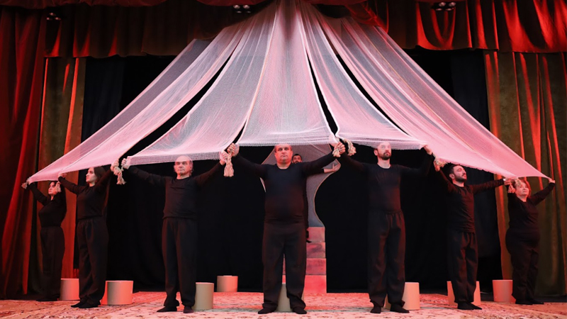 Qazax Dövlət Dram Teatrı Qazaxıstana qastrol səfərinə gedib (FOTO)