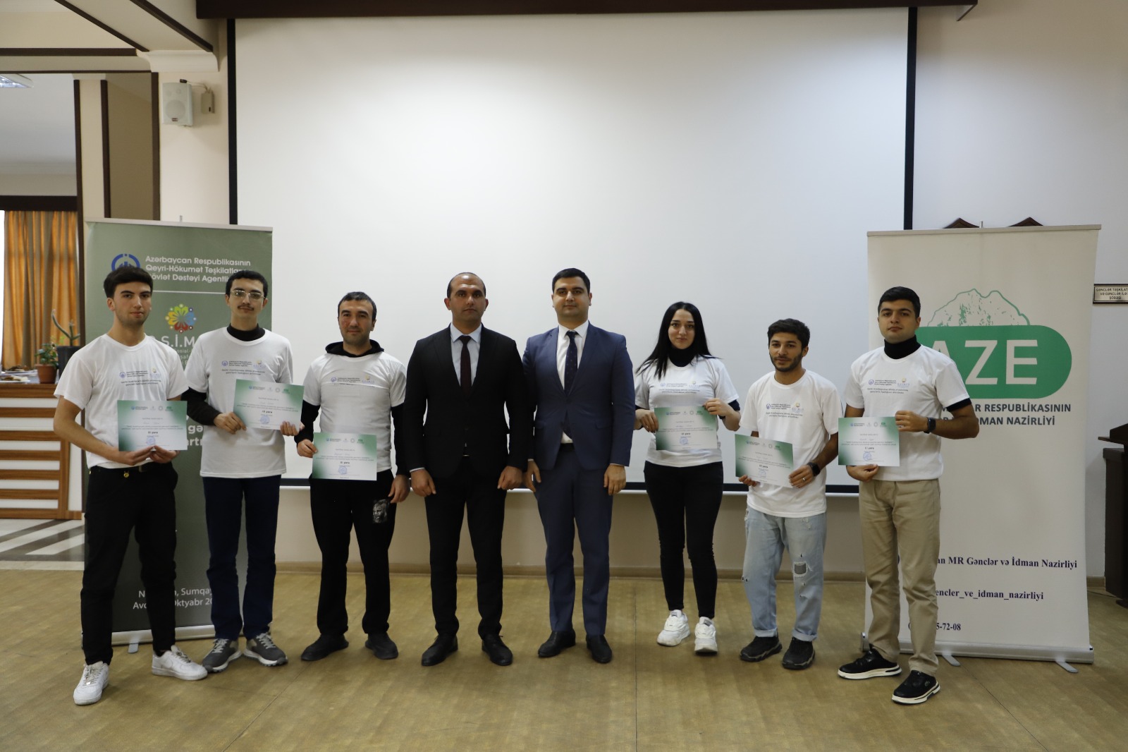 “Qərbi Azərbaycana dönüş prosesində gənclərin fəallığının artırılması” adlı layihə keçirildi (FOTO)