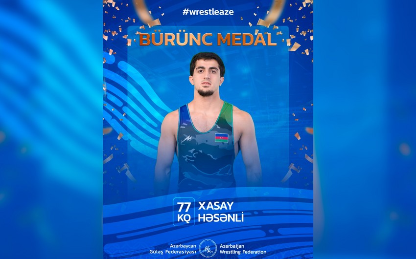 Daha bir güləşçimiz dünya çempionatında bürünc medal qazandı