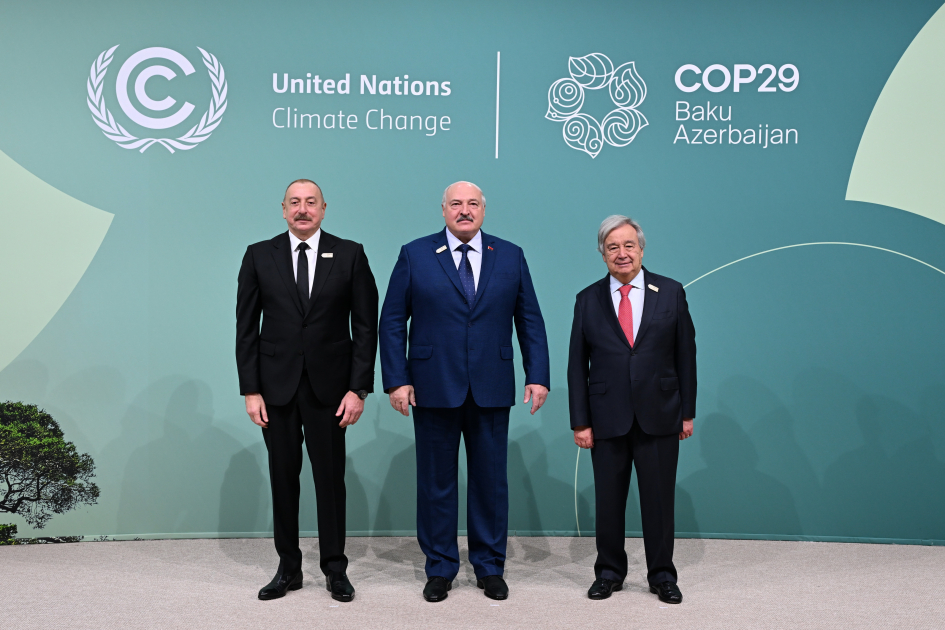 Bakıda COP29-un Liderlər Sammitinin açılış mərasimi keçirildi (YENİLƏNİB)