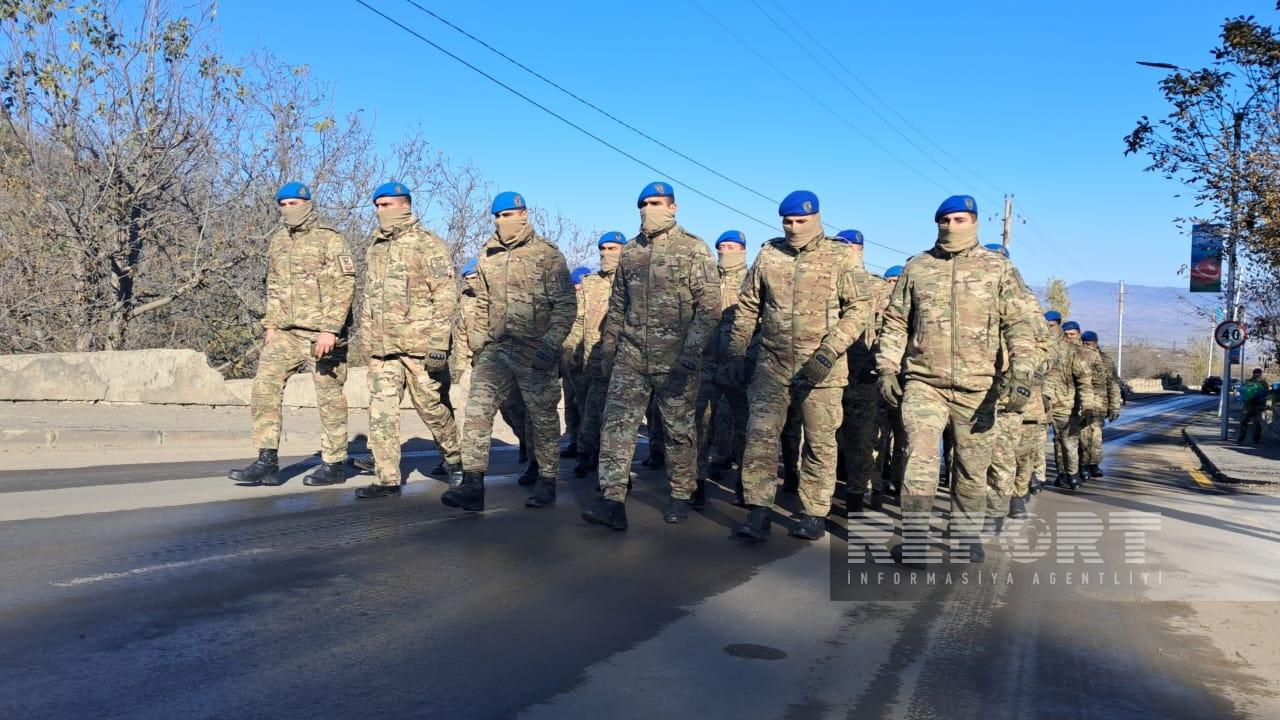 Şuşada Zəfər yürüşü keçirildi (FOTO)