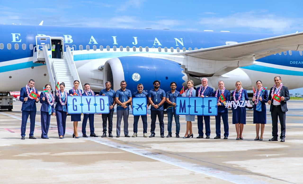 AZAL Bakıdan Maldiv adalarına ilk uçuşunu həyata keçirdi (FOTO)