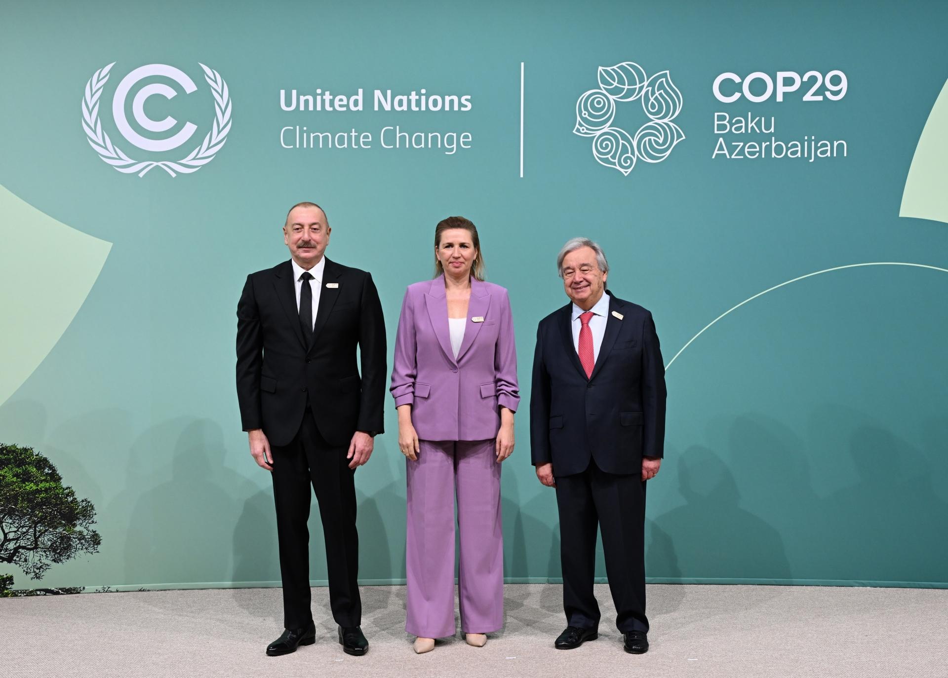 COP29-un Liderlər Sammitinin iştirakçılarının qarşılanma mərasimi keçirildi (FOTO/VİDEO/YENİLƏNİB)