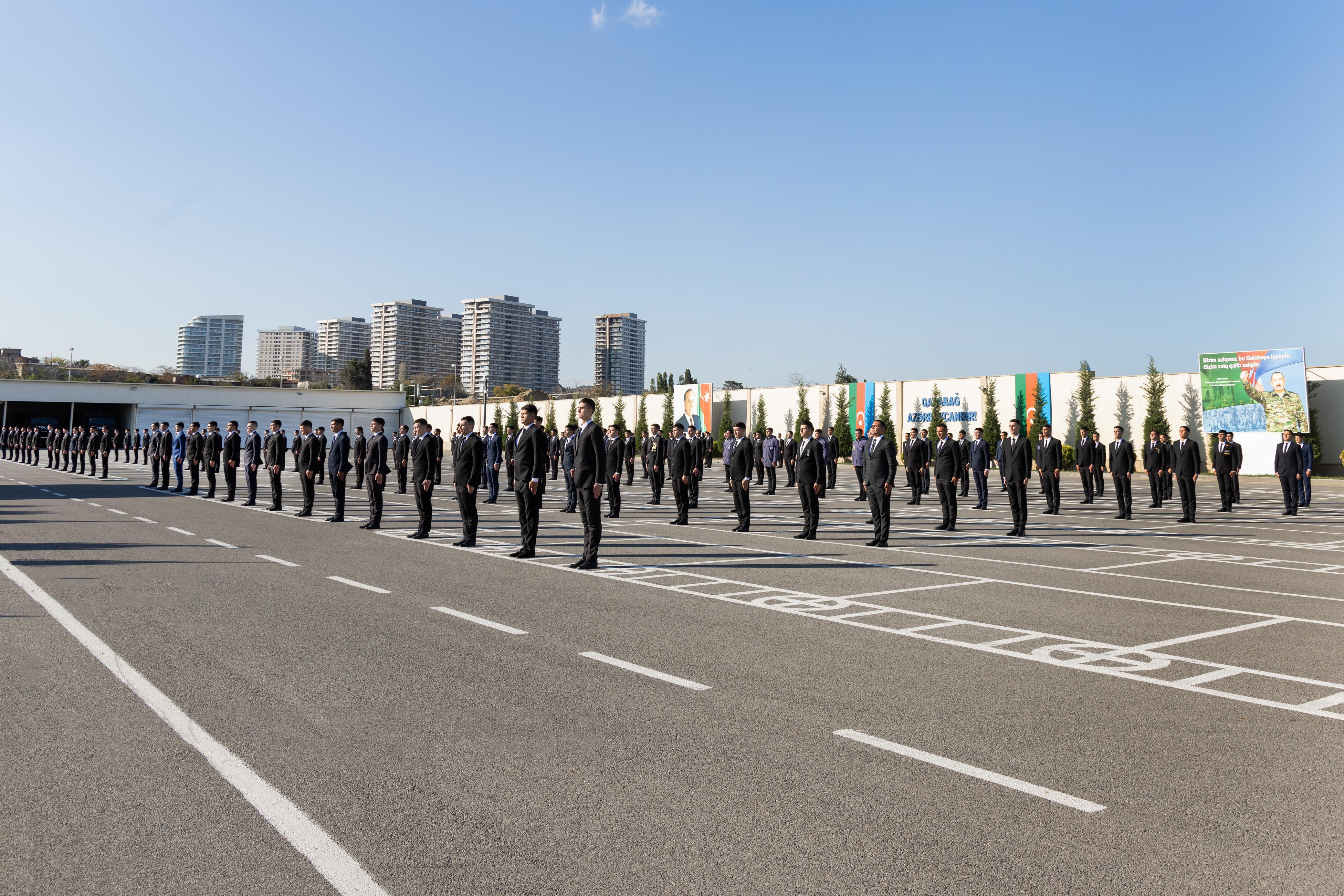 Vilayət Eyvazov sıra baxışı keçirdi (FOTO/VİDEO)