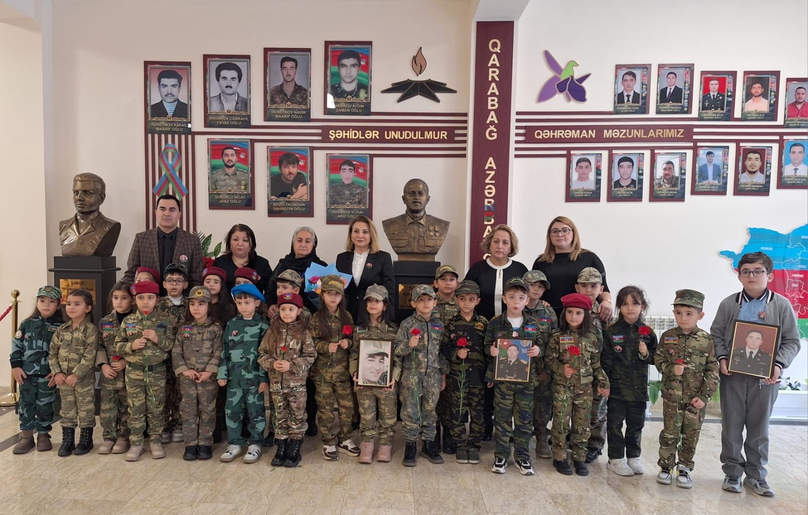 Şəhid mayor Vüsal Vəliyevə həsr olunmuş tədbir keçirildi (FOTO)