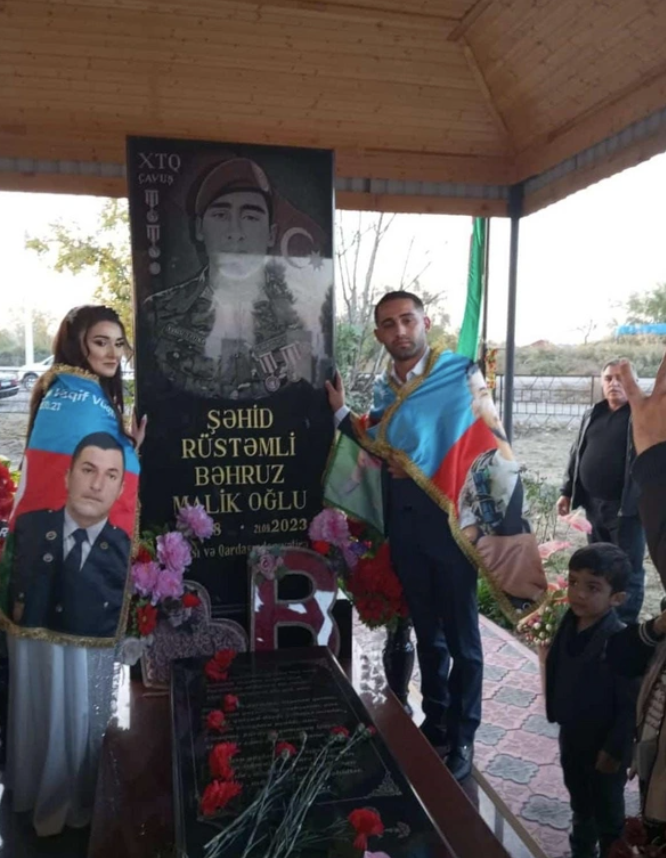 Şəhid bacısı ilə şəhid qardaşı nişanlandı (FOTO)