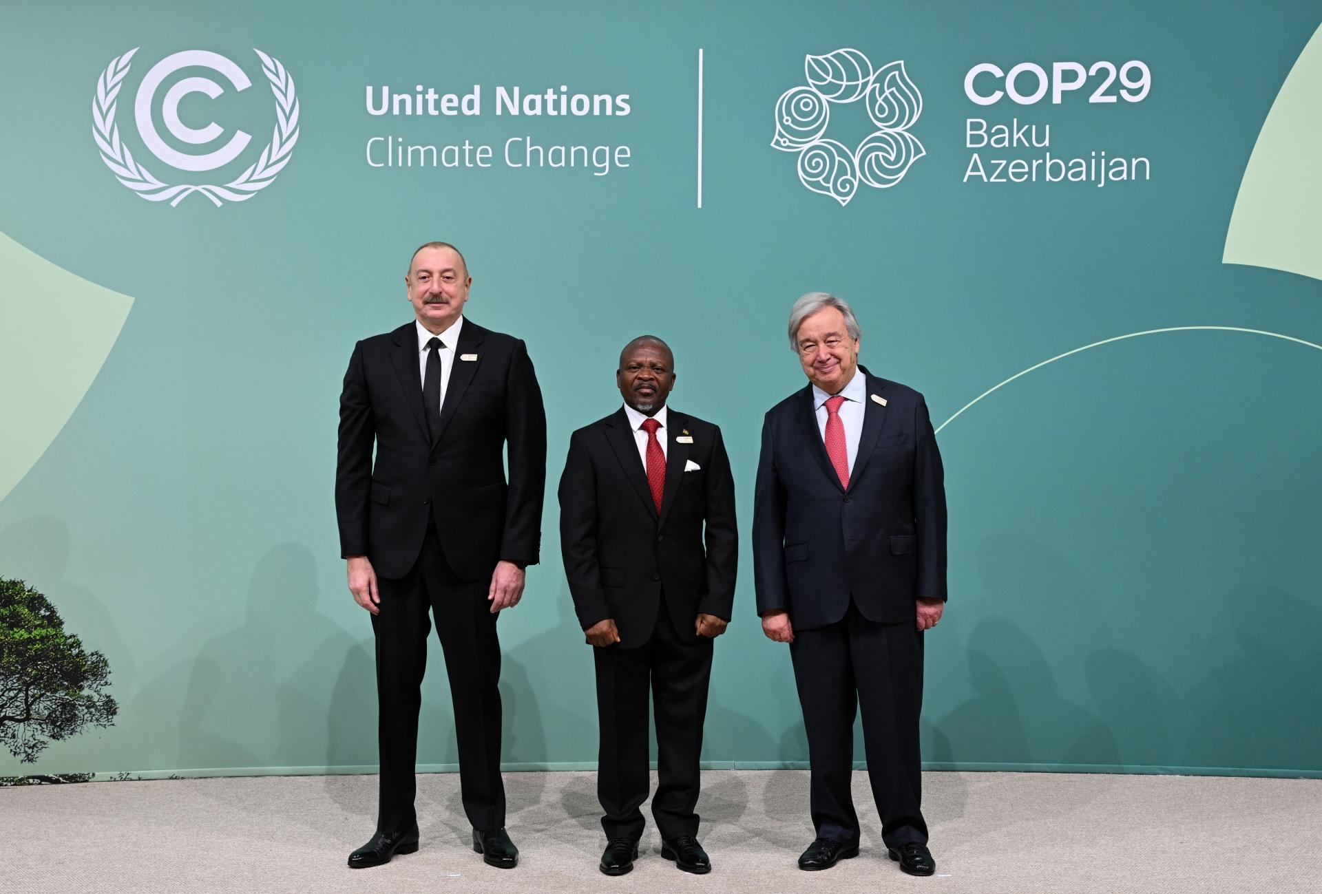 COP29-un Liderlər Sammitinin iştirakçılarının qarşılanma mərasimi keçirildi (FOTO/VİDEO/YENİLƏNİB)