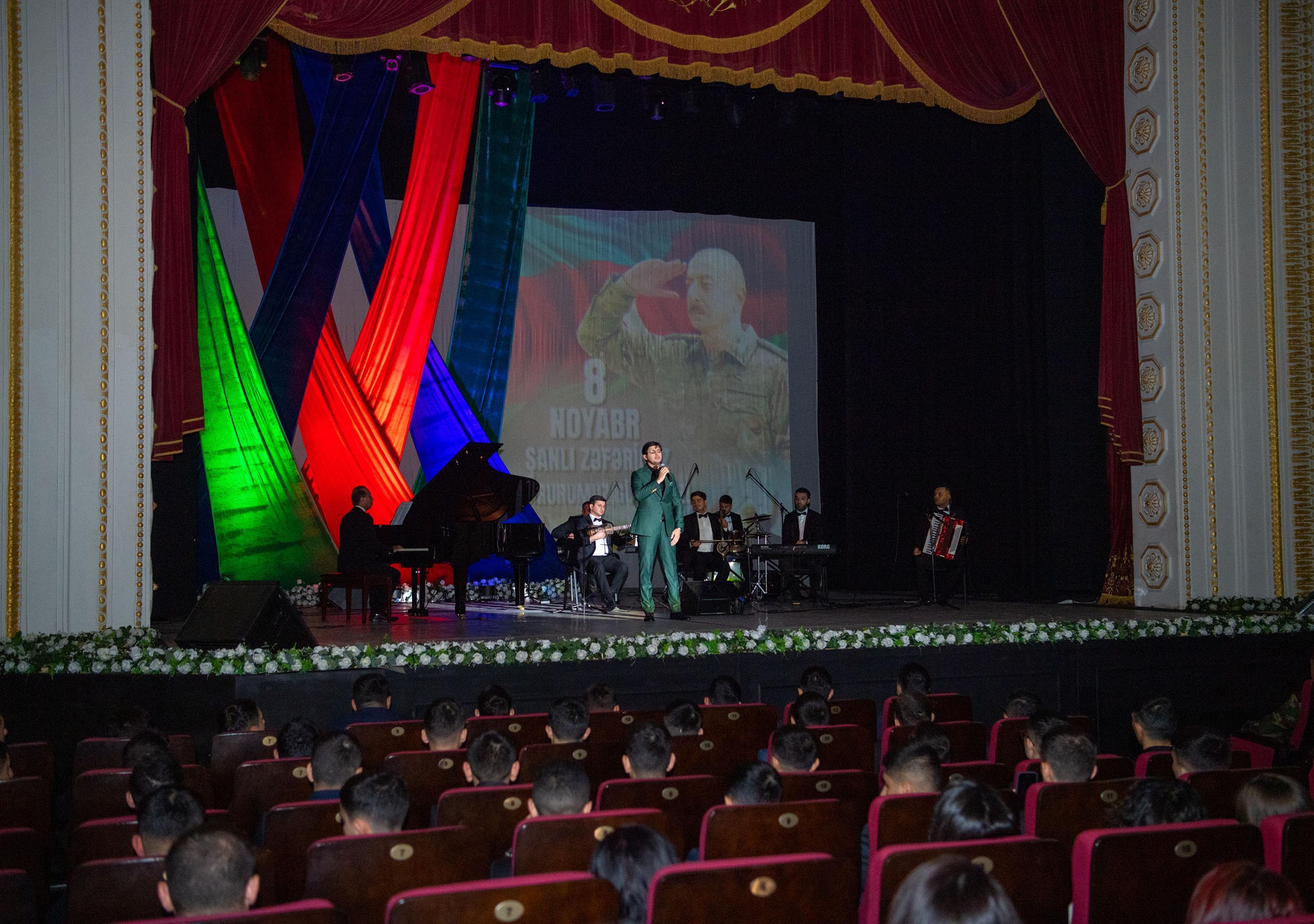 DTX-nin Mədəniyyət Mərkəzində Zəfər Günü ilə bağlı konsert keçirildi (FOTO)