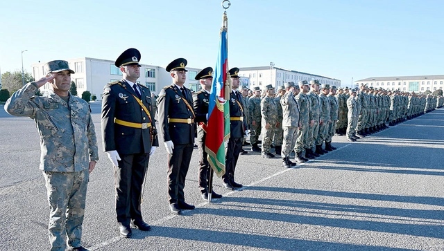 Azərbaycan Ordusunda andiçmə mərasimləri keçirildi (FOTO)