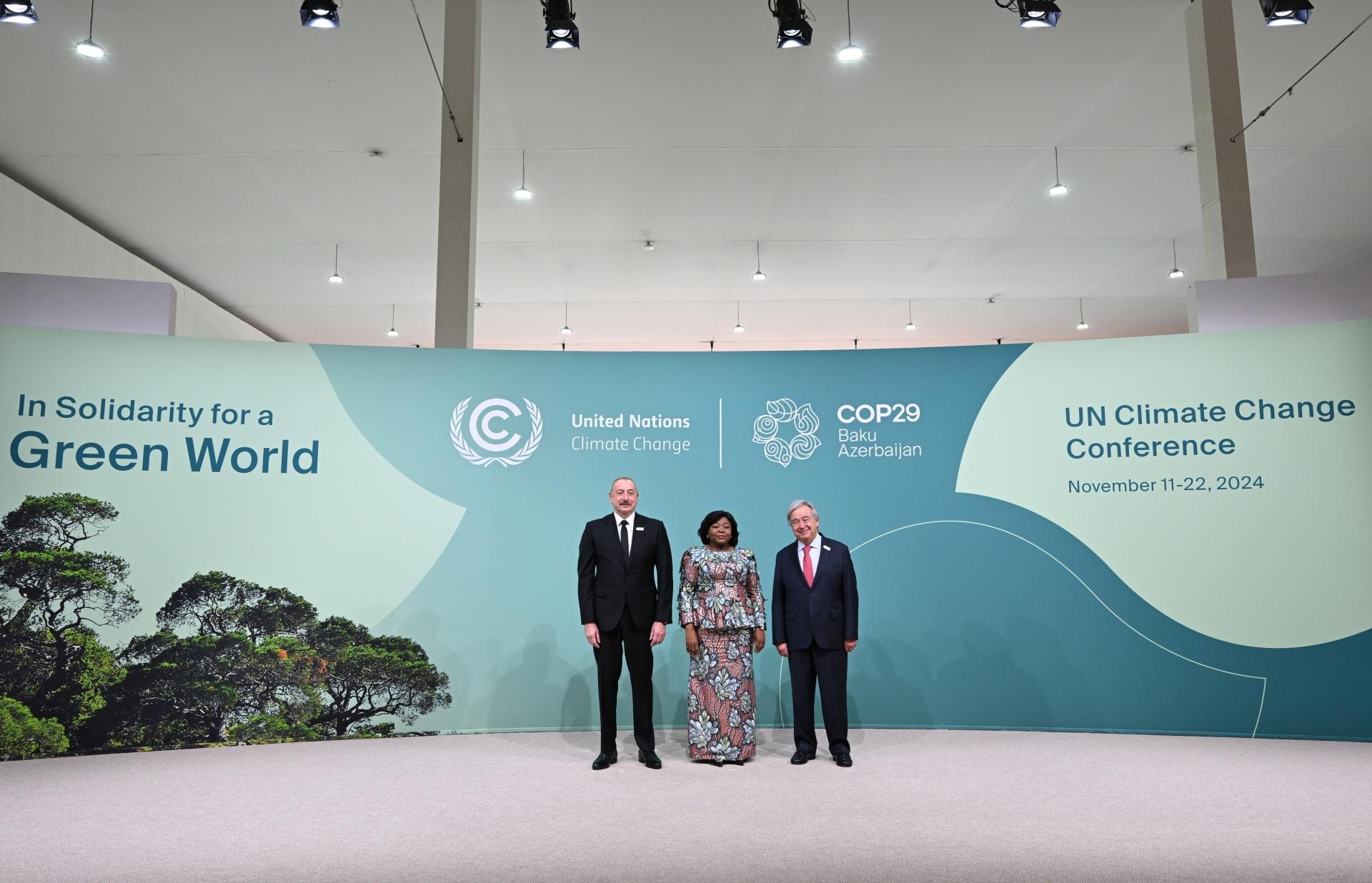 COP29-un Liderlər Sammitinin iştirakçılarının qarşılanma mərasimi keçirildi (FOTO/VİDEO/YENİLƏNİB)