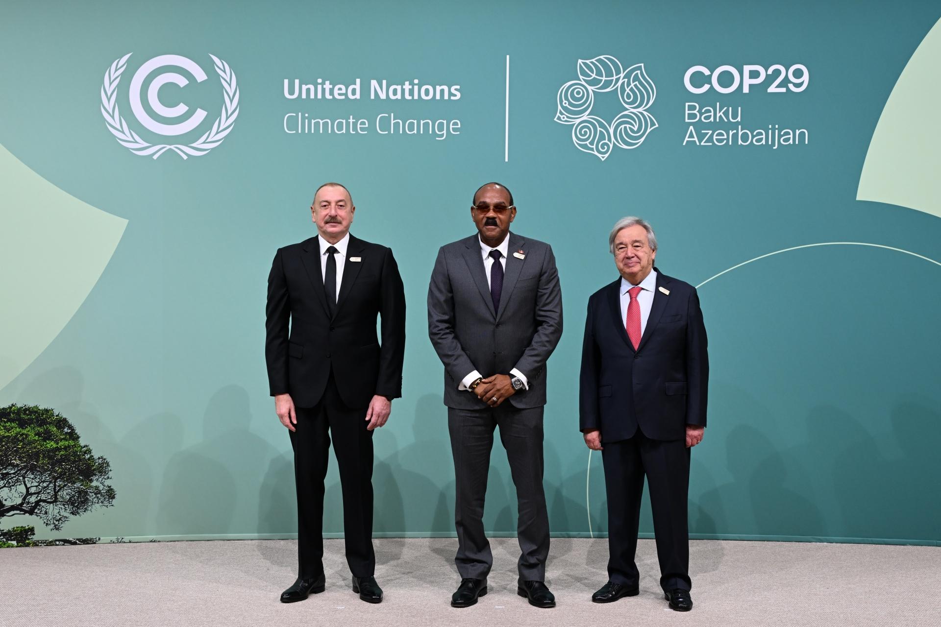 COP29-un Liderlər Sammitinin iştirakçılarının qarşılanma mərasimi keçirildi (FOTO/VİDEO/YENİLƏNİB)