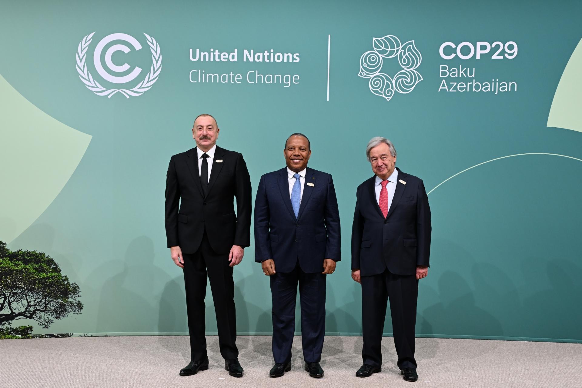 COP29-un Liderlər Sammitinin iştirakçılarının qarşılanma mərasimi keçirildi (FOTO/VİDEO/YENİLƏNİB)