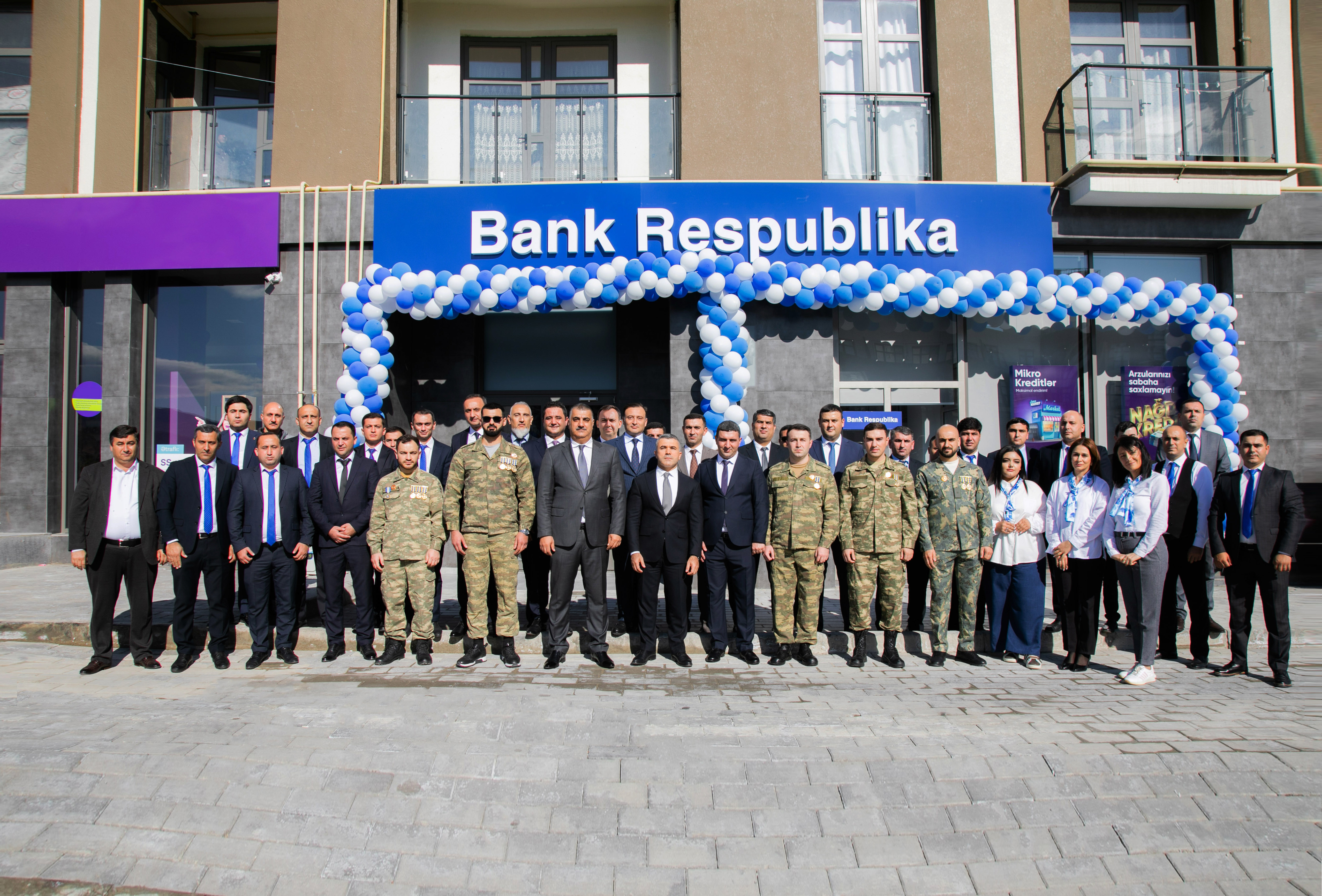 Bank Respublika Qarabağda ilk filialını açdı!