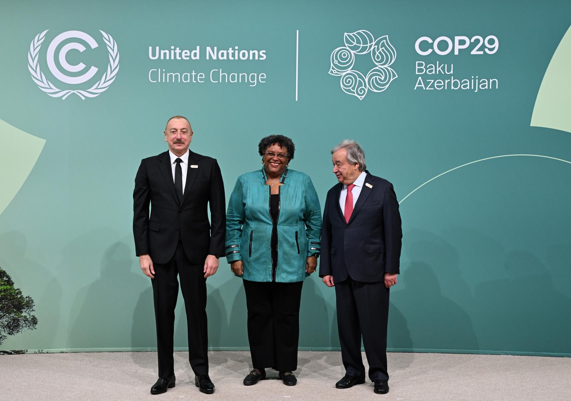 COP29-un Liderlər Sammitinin iştirakçılarının qarşılanma mərasimi keçirildi (FOTO/VİDEO/YENİLƏNİB)