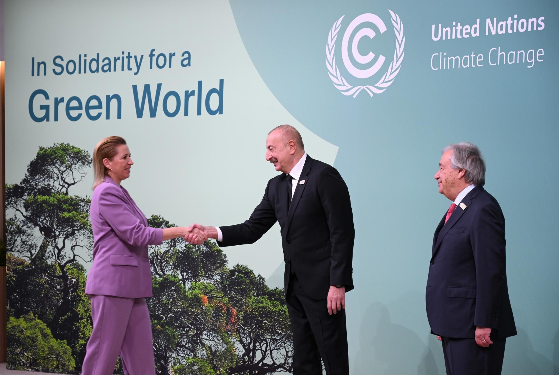 COP29-un Liderlər Sammitinin iştirakçılarının qarşılanma mərasimi keçirildi (FOTO/VİDEO/YENİLƏNİB)