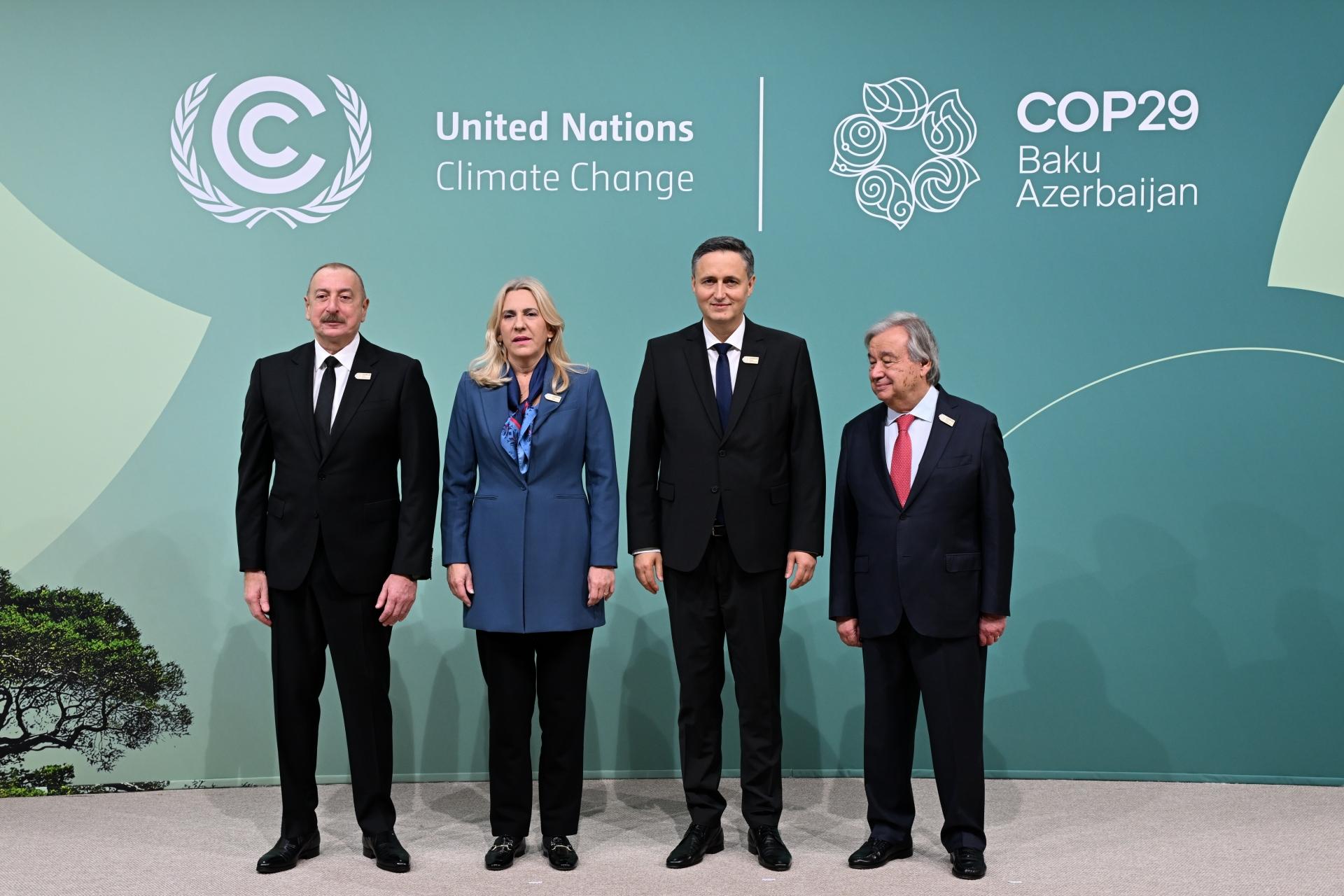 COP29-un Liderlər Sammitinin iştirakçılarının qarşılanma mərasimi keçirildi (FOTO/VİDEO/YENİLƏNİB)